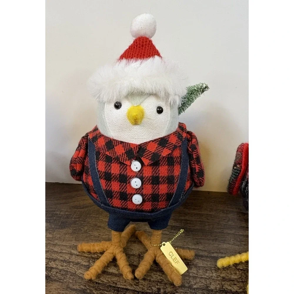 Target Wondershop Christmas Featherly Friends Clef & Briggs Set 2017 2021 Tags